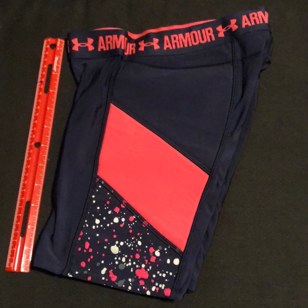Navy blue and coral. Original price was about 20 to 25.